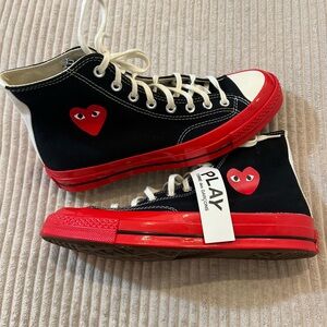 Brand new Converse x Commes De Garçons sneakers Men’s size 8.5 women’s size 10.5